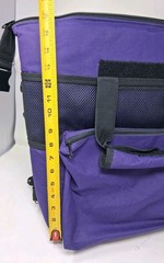 Vintage Made in USA 19″ x 18″ Insulated Zip Shopping Cooler XL Tote Bag 90s 2000