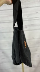 Trader Joe’s Trick-or-Treat Canvas Tote Bag Black Reusable Foldable Shopping