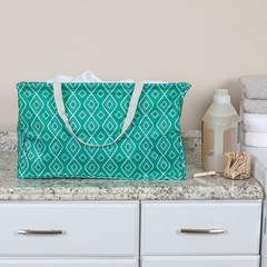 All-Purpose Utility Tote Durable Canvas Storage Bag Foldable Handle Organizer US