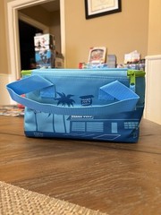 Trader Joe’s Authentic NEW WITH TAGS Mini Insulated Blue And Peach Coolers Bags