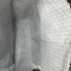 Lululemon Reusable Tote Bag Brown Geometric Print Gym Shopping Bag