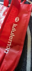 Lululemon Lot 2 Shopping Bags, Large And Mini, New Design! New! 2026