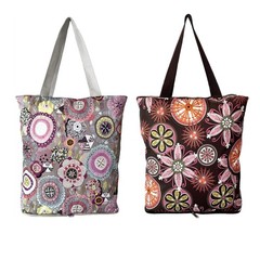 NC Large Foldable Waterproof Lightweight Durable Reusable Grocery Tote Bags, …