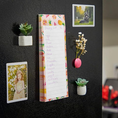 6-Pack Magnetic Grocery List Pad for Fridge- Cute Shopping List Paper Note Pads