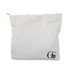 Canvas Grocery Tote Bag – 12oz Heavy Cotton, Zipper Top, Front & Side Pockets…