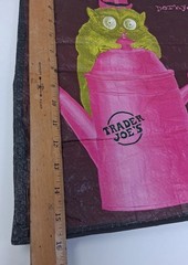 Trader Joe’s Reusable Bag Perky UniCorny Tote Shopper Travel Retired 15.75″