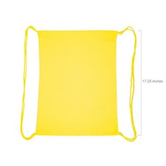 Fun Express Mega Bulk 300 Pieces Large Neon Canvas Drawstring Bags