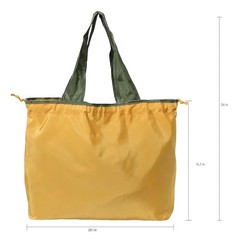 Large Capacity Reusable Shopping Tote Bag Foldable Grocery Drawstring Shoulder