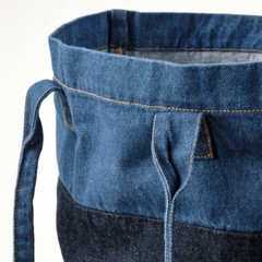 IKEA MAVINN Denim Bag Blue 13 ½ x 13 ¾” New
