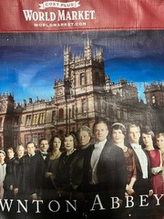 2013 TV DOWNTON ABBEY TOTE NEW CONDITION w TAG Wine Two-Sided Britain | SEE PICS