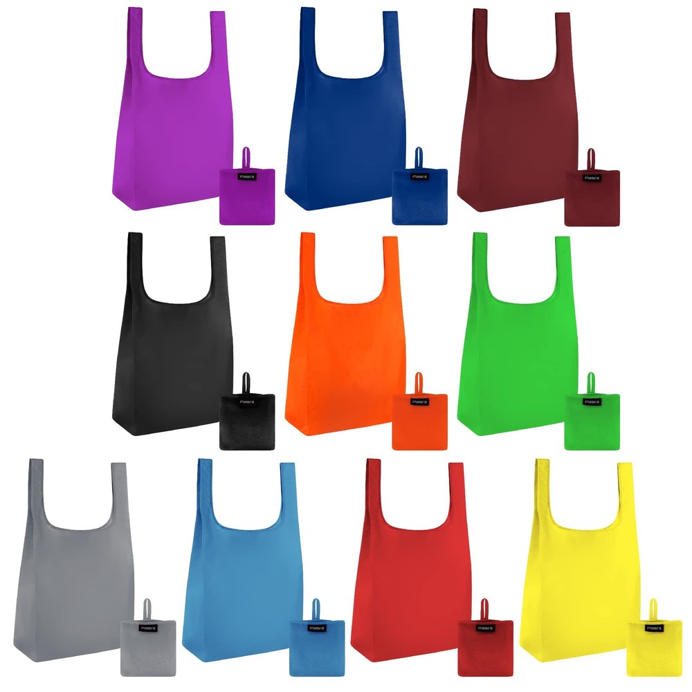 Ripstop Reusable Grocery Shopping Bag – Replace Paper and Plastic
