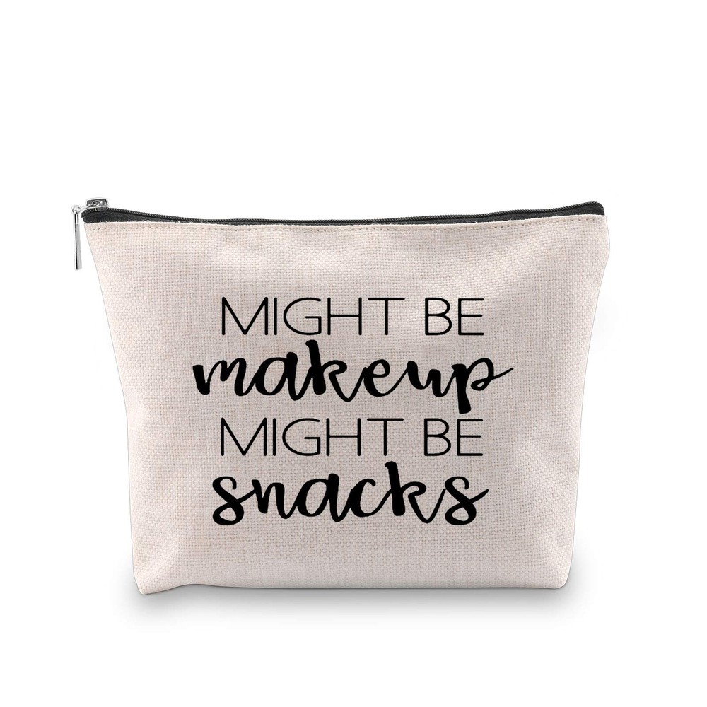GJTIM Novelty Cute Makeup Cosmetic Bag Might Be MAKEUP SNACKS