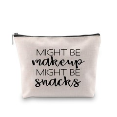 GJTIM Novelty Cute Makeup Cosmetic Bag Might Be MAKEUP SNACKS