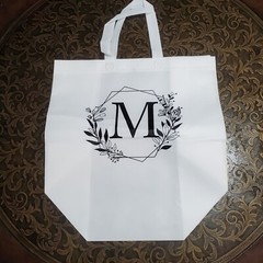 10 Grocery Tote Bag with Reinforced Handle Reusable