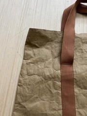 Trader Joe’s Reusable Washable Paper Tote Shopping Bag Large Rare