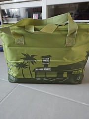 Trader Joe’s Large Insulated Tote Olive Green 8 Gallon New With Tags, Limited Ed