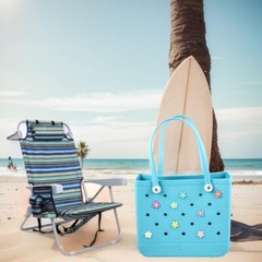 8 Pcs Flower Charm Accessory for Bogg Bags and Simply Southern Totes Decorati…
