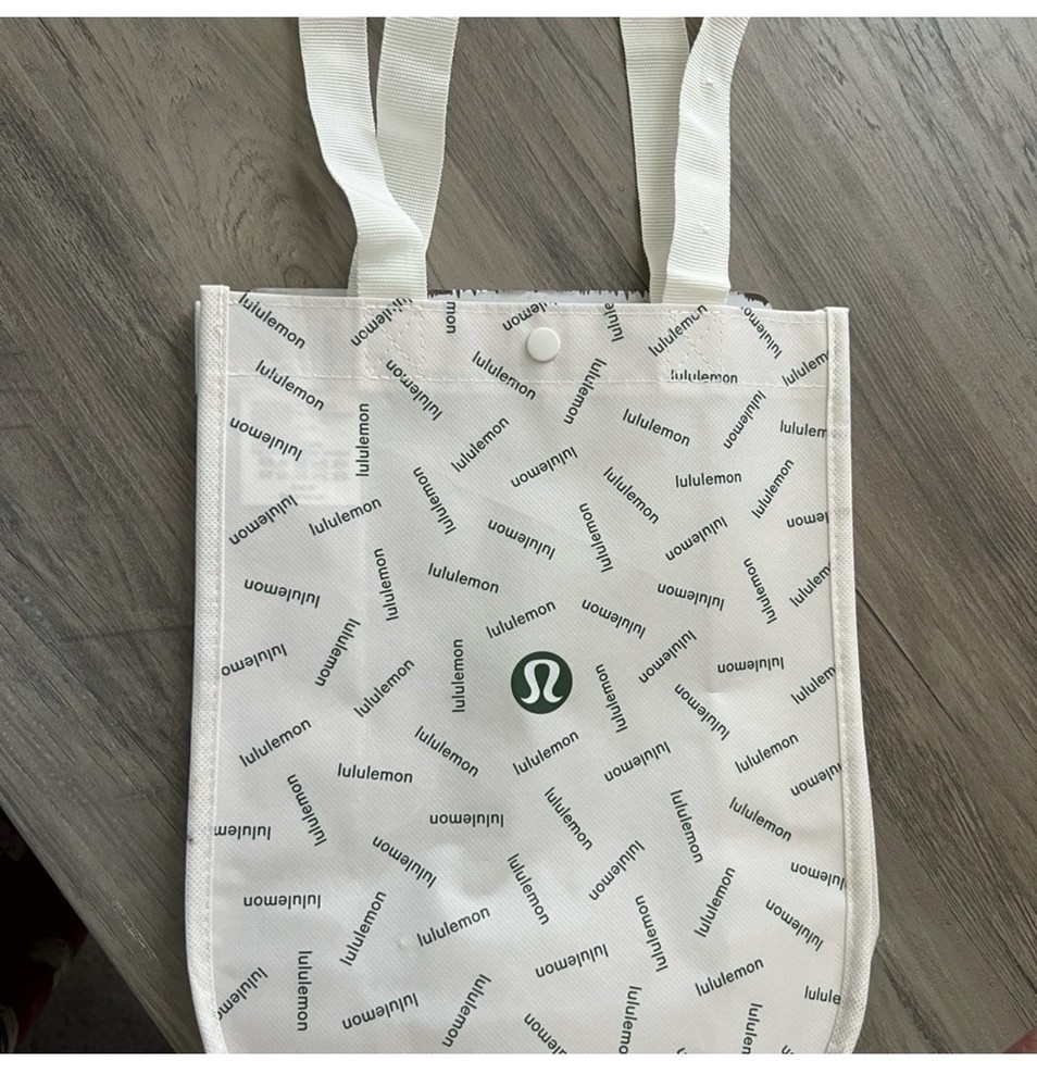 Lululemon Branded Reusable Tote Bag