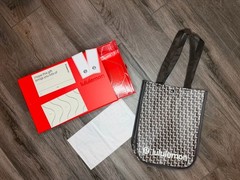 BRAND-NEW 2025 Lululemon Holiday Small Brown Tote and Small Red Gift Box Set