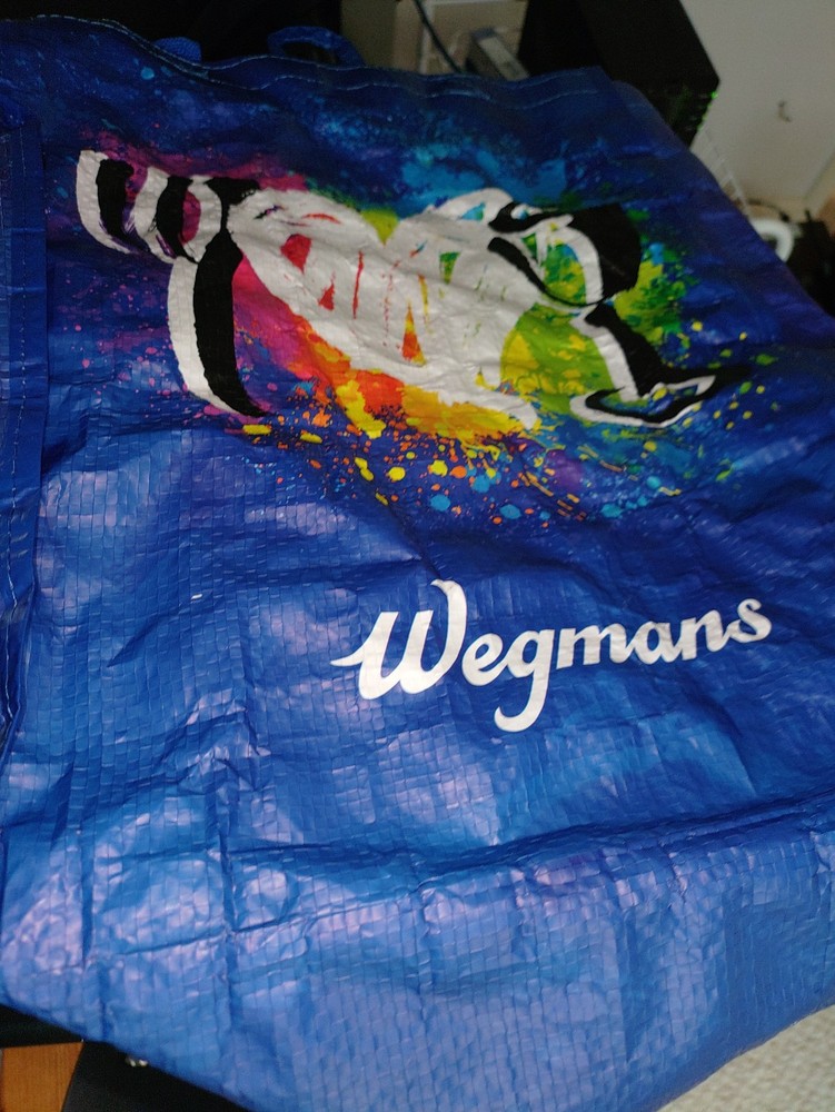 Blue {Wegmans} ‘Splash Heart’ Reusable Shopping Bag by Acorn