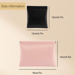 Zilotusnte 2 PCS Small Makeup Bag for Purse, Coin Purse Mixed Color 5