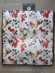 DISNEY Mickey Mouse Everywhere on FUN SHOPPING BAG 13″ x 12″ x 6″ NEW