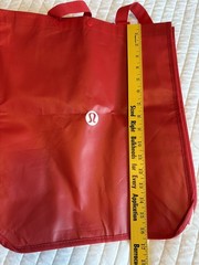 New Lululemon Large Reusable Shopper Bags Lot Of 2, 16x14x6in.