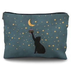 Likjad Cat Lover Gifts: Makeup Bag & Cosmetic Case for Women & Girls cat-10