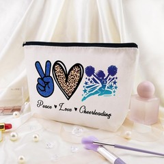 Yoxiumi Cheerleader Gifts for Women Cheerleading 25*17cm, white-Cheerleading