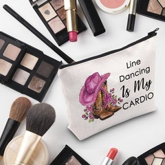 G2TUP Line Dance Lover Gift Is My Cardio White Bag