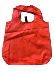 Reusable eBay Open 2024 Nylon Shopping Tote Bag NWOT Foldable Red