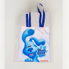 Nickelodeon Blue’s Clues & You! Reusable Tote Bag Small White/Blue Polyester