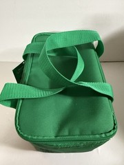 Trader Joe’s Mini Insulated Tote Cooler Bag 1.5-Gal Green Lunch Travel Beach