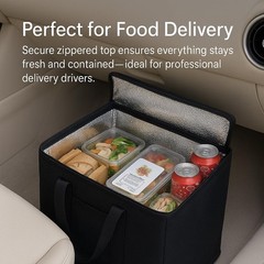 insulated trunk organizer car cooler bag 4-Pack Food Insulated Grocery shopping