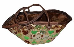 Moroccan Straw Beach Bag Handmade Woven Fashion Beach Basket Shopper Bag Large