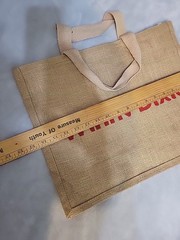 Winn Dixie Burlap Shopping Tote Bag