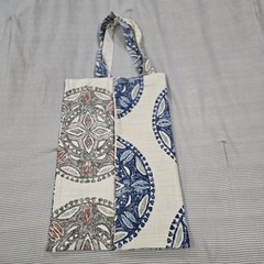 Mandala Pattern Foldable Canvas Reusable Shopping Bag Large Multicolor