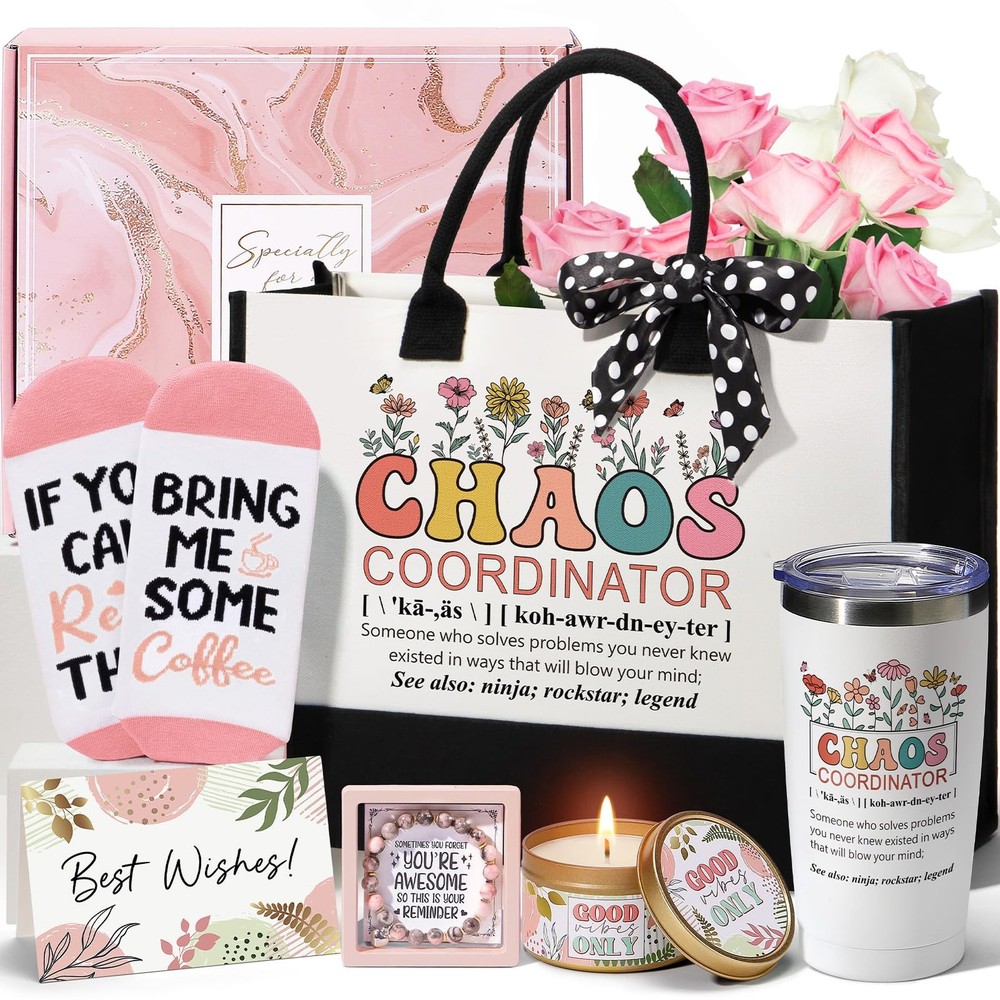 Thank You Gifts for Women, Professional Day Basket for Nurses and Teachers