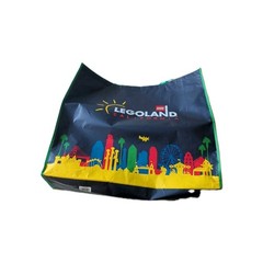LEGO LEGOLAND California XL Navy Shopping Tote Bag NEW 24”x20”