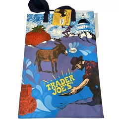 Trader Joe’s NORTHERN CALIFORNIA EDITION Reusable Grocery Bag Golden Gate Bridge
