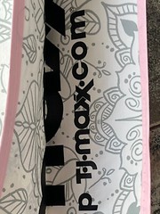 NEW T J Maxx Shopping Bag Elephant Reusable Tote Bag Colorful Floral Paisley