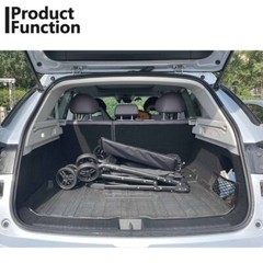 Functional Collapsible Carts Shopping Cart Utility Trolley Cart w/ Swivel Wheels