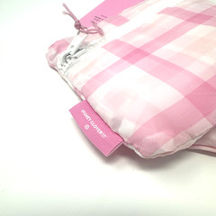 2 Stoney Clover Lane Target NWT Reusable Pink Gingham Tote Bags NWT