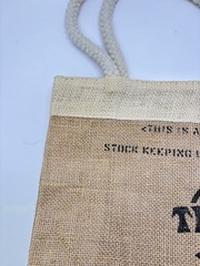 Trader Joe’s Mini Jute Bag Discontinued Rare Collectible