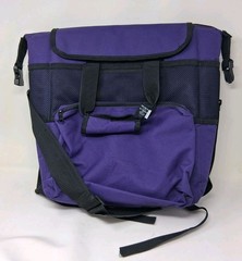 Vintage Made in USA 19″ x 18″ Insulated Zip Shopping Cooler XL Tote Bag 90s 2000