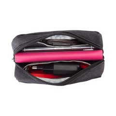 E-Tree Cute Small Pouch, Makeup Cosmetic Bag,Make up 6″ X 1.8″ X 4″, Black