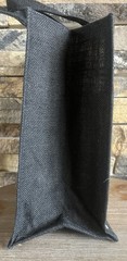 CP Crown Point Vineyard Ards Natural Burlap Tote Wine Bag w/Dividers 6 Bottles