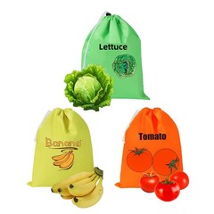 3Pcs Storage Bag with Aluminum Lining – 13.7×11″, Banana & Lettuce Fresh Reus…
