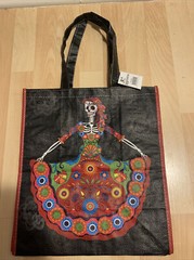 New Day Of The Dead Lot Of Three Reusable Grocery Shopping Bags Halloween