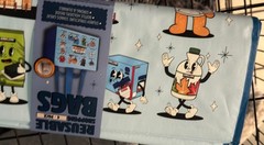 Costco KeepCool Character Reusable Tote Bags 4-Pack Large Shopping Bags New